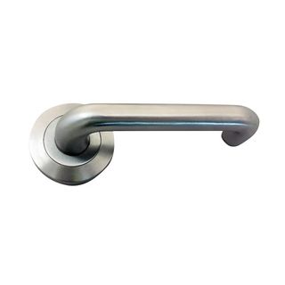 MNC COMMERCIAL ROUND ROSE 90 LEVER 53mm PAIR SC