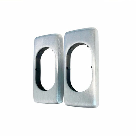 MNC OVAL 570 / 590 CYLINDER ESCUTCHEONS (PAIR)