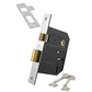 SYLVAN MORTICE LOCK 3 LEVER 47mm (2.5 Inch case) NP