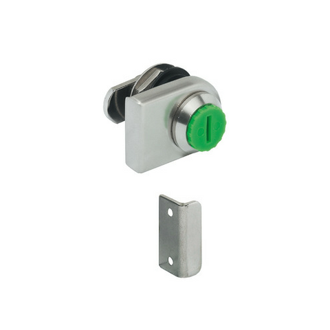 HAFELE 3000 CAM STYLE GLASS DOOR LOCK