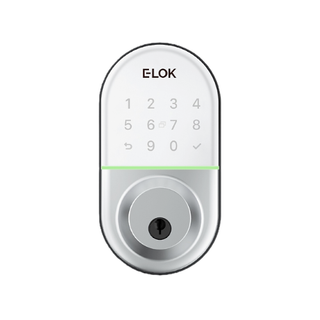 E LOK 505 ELECTRONIC DEADBOLT SILVER