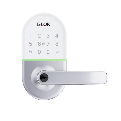 E LOK 605 ELECTRONIC ENTRANCE SET SILVER