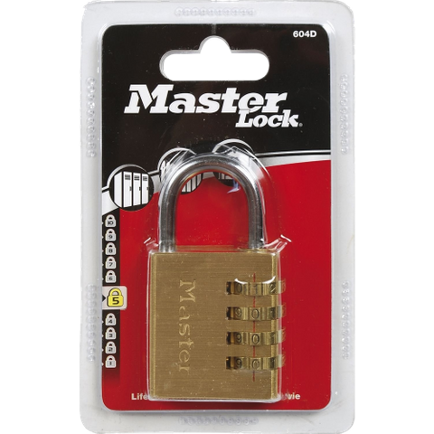 MASTER PADLOCK 40mm COMBINATION - SIDE