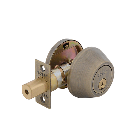 EZSET DOMESTIC DEADBOLT SINGLE CYLINDER AB