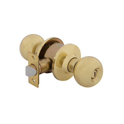 EZSET DOMESTIC PRIVACY KNOB SET 60/70mm PB