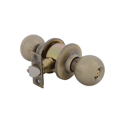EZSET DOMESTIC ENTRANCE KNOB SET 60/70mm AB