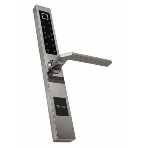 APP LOK DIGITAL NARROW LOCKSET SILVER