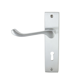 BELMONT LEVER LOCK HANDLE SET SC - LAST STOCKS