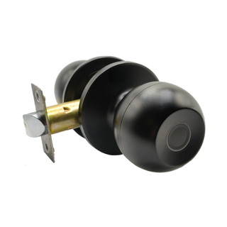 ELECTRONIC FINGERPRINT ENTRANCE KNOB SET BLACK