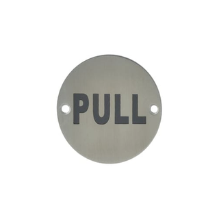 MNC ROUND SIGN - PULL