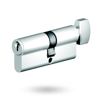 EURO CYL & TURN 5 PIN EXT 37.5/31 SC