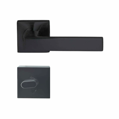 MN VERONA LEVER PRIVACY SET BLACK