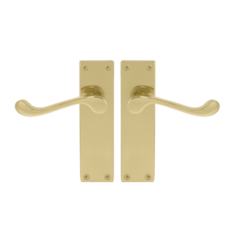 YORK LONGPLATE LEVERSET WITH PLAIN PLATE PB