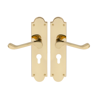 VICTORIAN LONGPLATE LEVERSET EURO PB