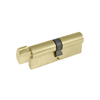 WINDSOR EURO CYL & TURN 5 PIN 80mm PB