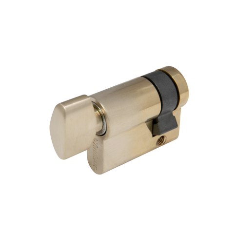 WINDSOR HALF EURO CYL / TURN 30mm PB