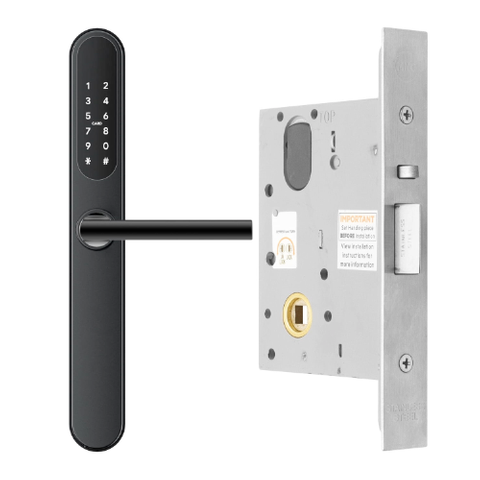 MN ELECTRONIC DIGITAL HANDLESET BLACK WITH 5000 COMMERCIAL LOCK SC