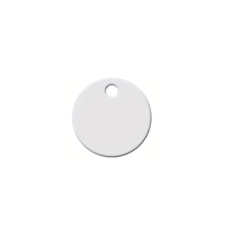 ENGRAVING DISC TAG ALUM 35mm SILVER