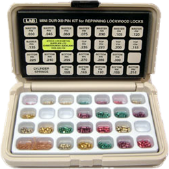 LOCK PINNING KIT - LOCKWOOD / KWIKSET WITH PINS