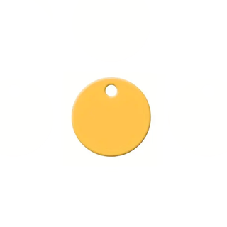 ENGRAVING DISC TAG ALUM 40mm GOLD