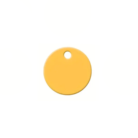 ENGRAVING DISC TAG ALUM 40mm GOLD