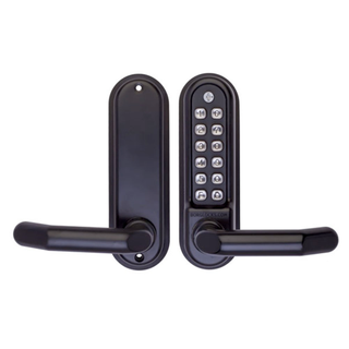 BORG MARINE GRADE DIGITAL LEVER LOCK SINGLE KEY PAD BLACK
