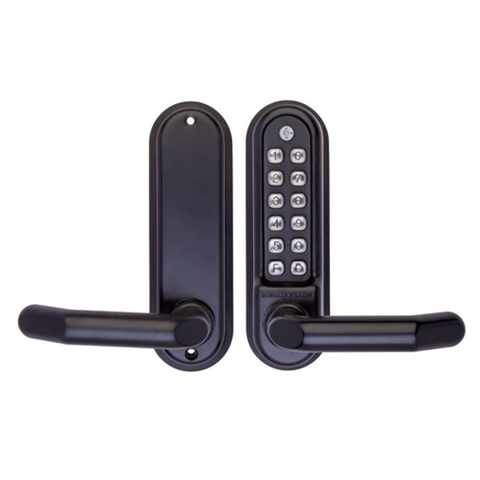 BORG MARINE GRADE DIGITAL LEVER LOCK SINGLE KEY PAD BLACK