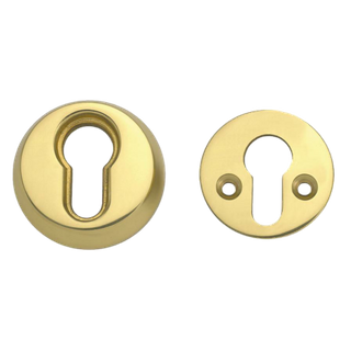 SO - EURO SECURITY ESCUTCHEON ROSE PACK 1/CYL PB