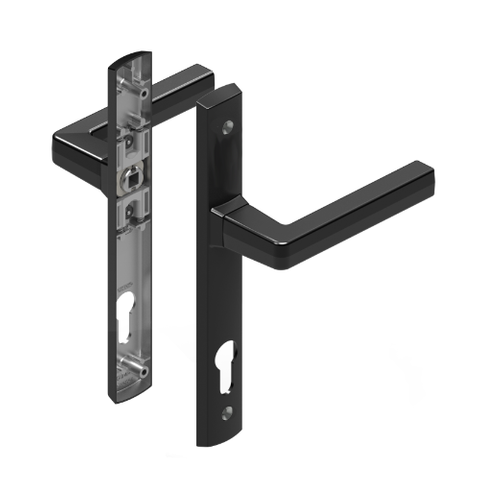 ACACIA HANDLE SET STANDARD LOCKING BLACK