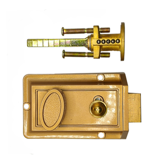 ECONOMY RANGE NIGHTLATCH WITH CYL PB