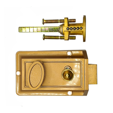ECONOMY RANGE NIGHTLATCH WITH CYL PB