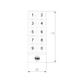 YALE KEYPAD FOR UNITY ELECTRONIC ENTRANCE LOCK