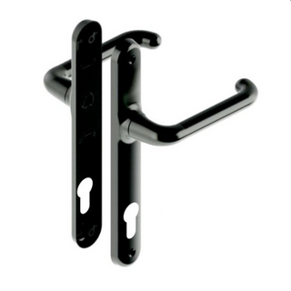 VERONA STANDARD HANDLE SET DBL/CYL BLACK