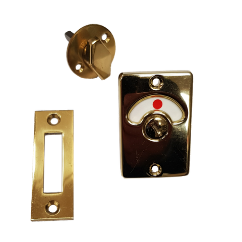 SO - UNION TOILET INDICATOR ONLY PB - ROUND TURN
