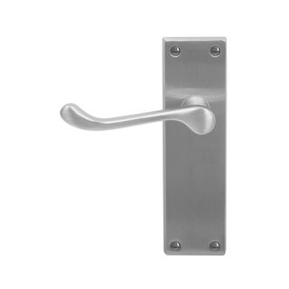 BELMONT LATCH ONLY FURNITURE LEVER SET SC