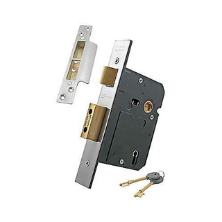 SYLVAN MORTICE LOCK 5 LEVER 58mm SS