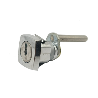 FILING CABINET LOCK SQUARE FACE WITH PIN CAM KA
