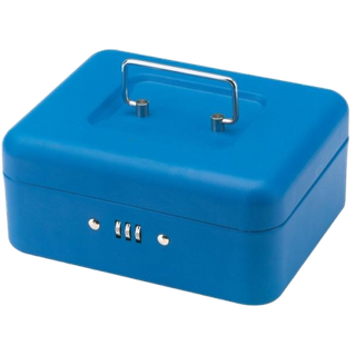 CASH BOX 6  COMBO LOCK  (15 x 11 x 8cm)