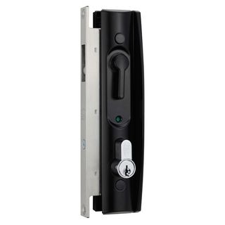 LOCKWOOD 8653 SCREEN DOOR LOCK SLIDING NO CYL BLK