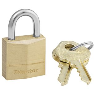 MASTER DIAMOND PADLOCK 20mm - 11mm SHACKLE - QUAD PACK KA