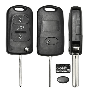 DURA FLIP KEY SHELL - HYUNDAI  TOY48 3B