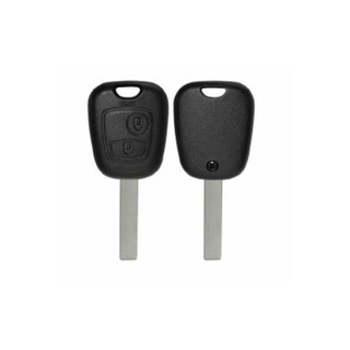 DURA INTERGRATED KEY SHELL - PEUGEOT HU83 2B