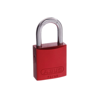 ABUS PADLOCK 72/40 SERIES - RED KA