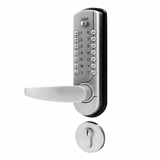 YALE DIGITAL MORTICE LOCK WITH KEY OVERIDE