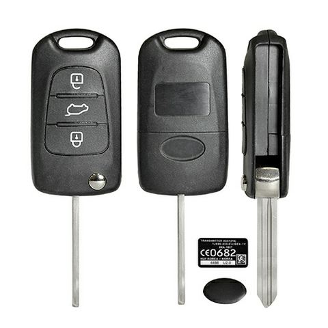 DURA FLIP KEY SHELL HYUNDAI (HYN14R)