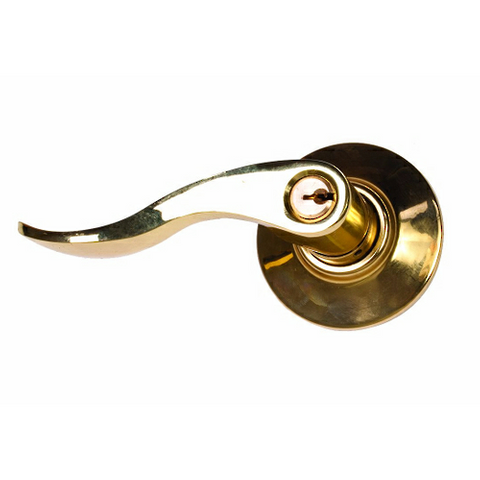 SO - SYLVAN SEATTLE DOMESTIC LEVER SET  LH ENTRANCE PB - LAST STOCKS