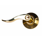 SO - SYLVAN SEATTLE DOMESTIC LEVER SET  LH ENTRANCE PB - LAST STOCKS