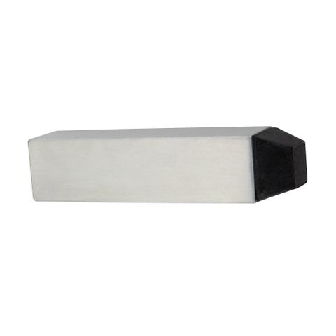 DOORSTOP 80mm SQUARE - SKIRTING MOUNT SC