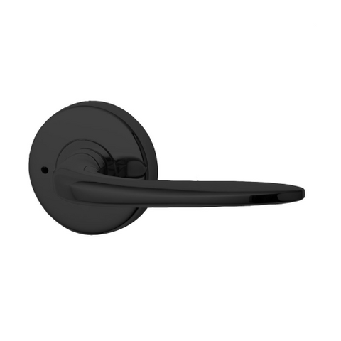 LOCKWOOD VELOCITY DOMESTIC PRIVACY LEVER SET (L1) BLACK DP