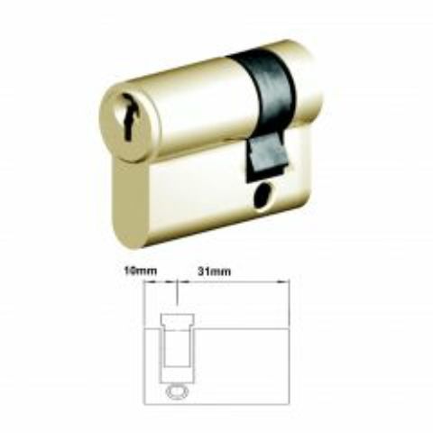 EURO 1/2 CYL 5 PIN 10/31 PB
